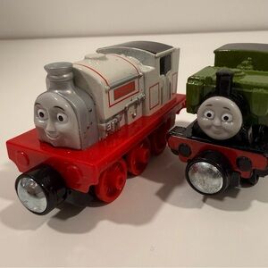 Thomas & Friends Take N Play Along Train Luke & Stanley Tank Engines Diecast